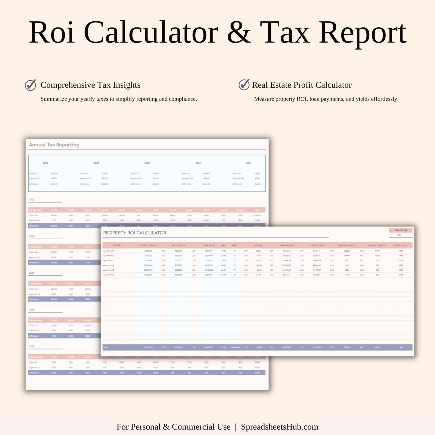 PLR - Airbnb Income and Expense Spreadsheet Keyzai