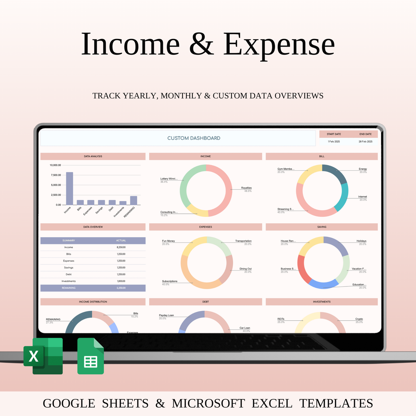 Home & Household Finance Organizers Keyzai