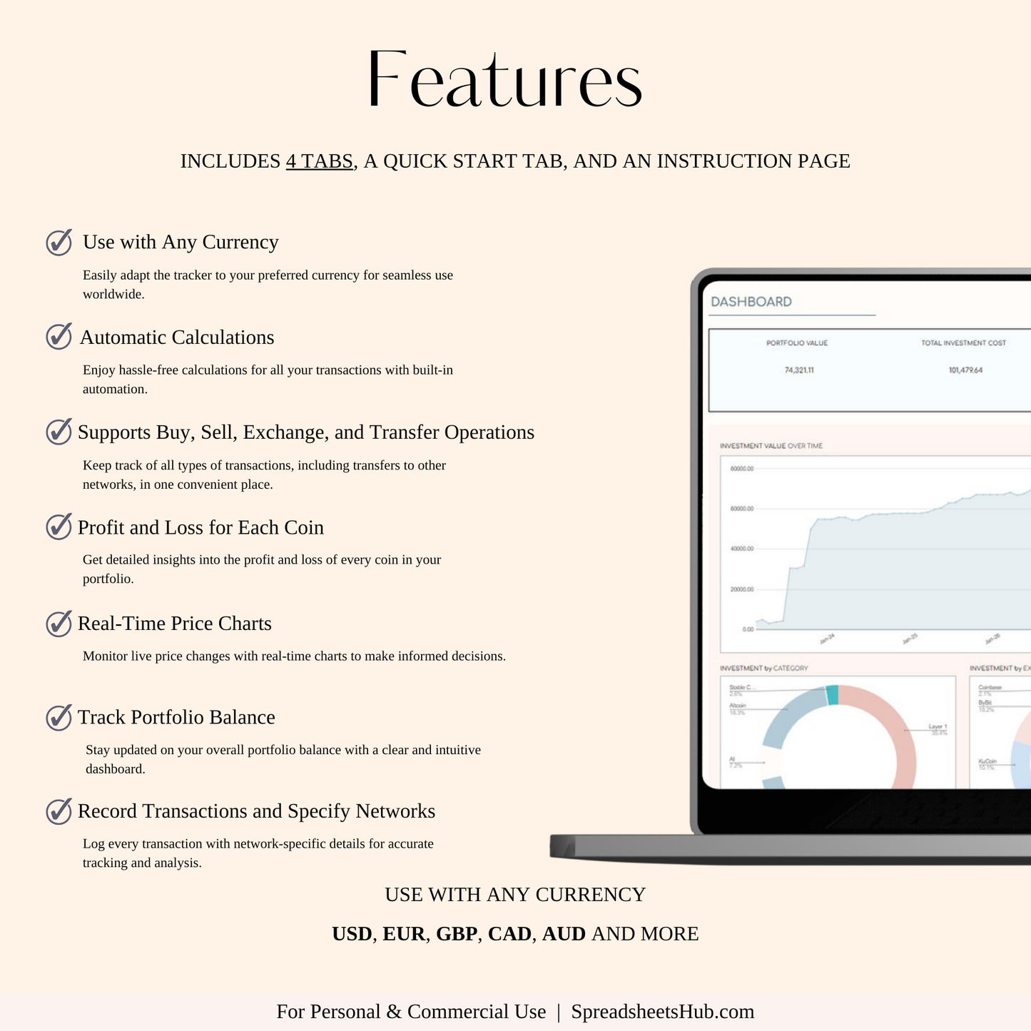 PLR - Cryptocurrency Investment Portfolio Tracker Keyzai