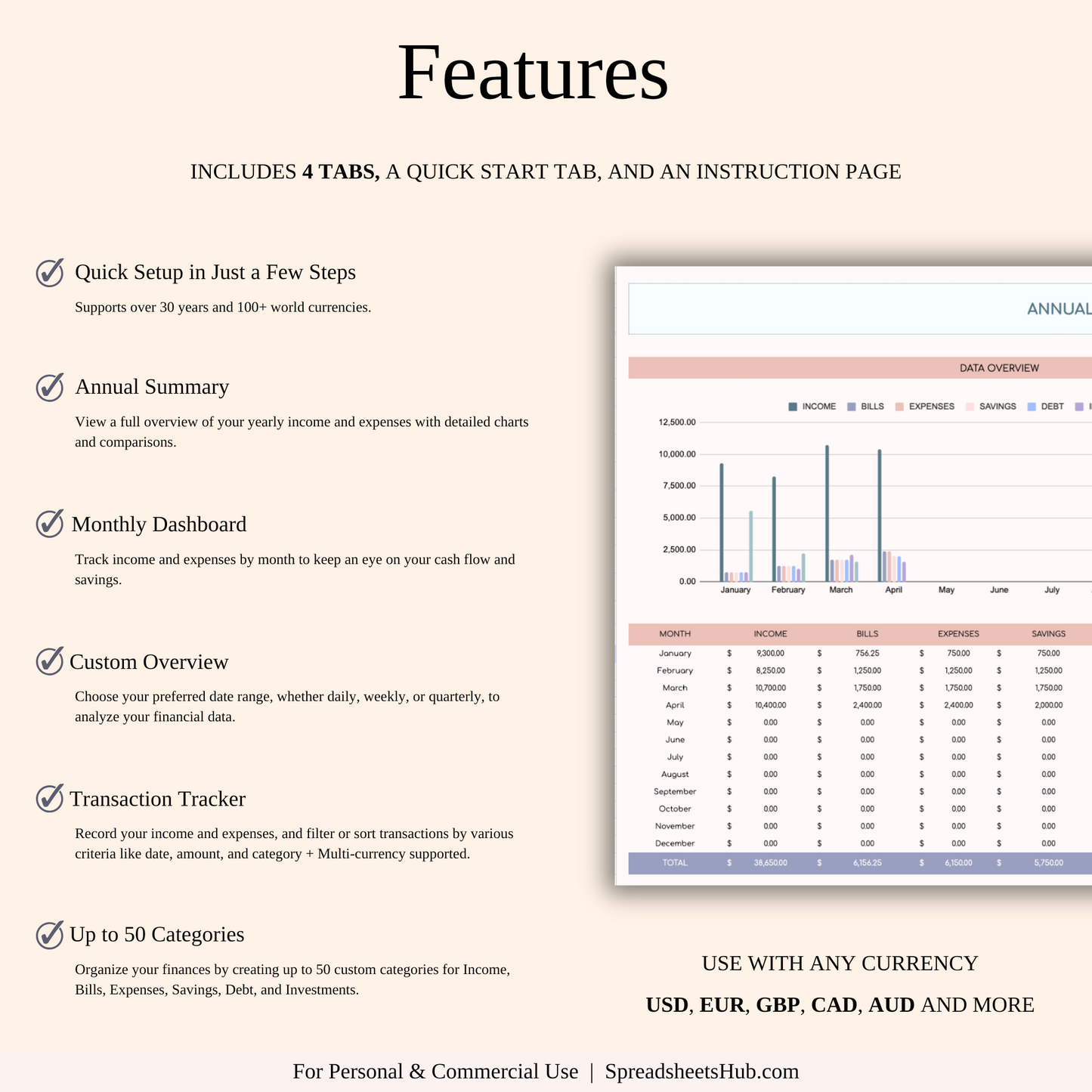 PLR - Income and Expense Tracker Keyzai