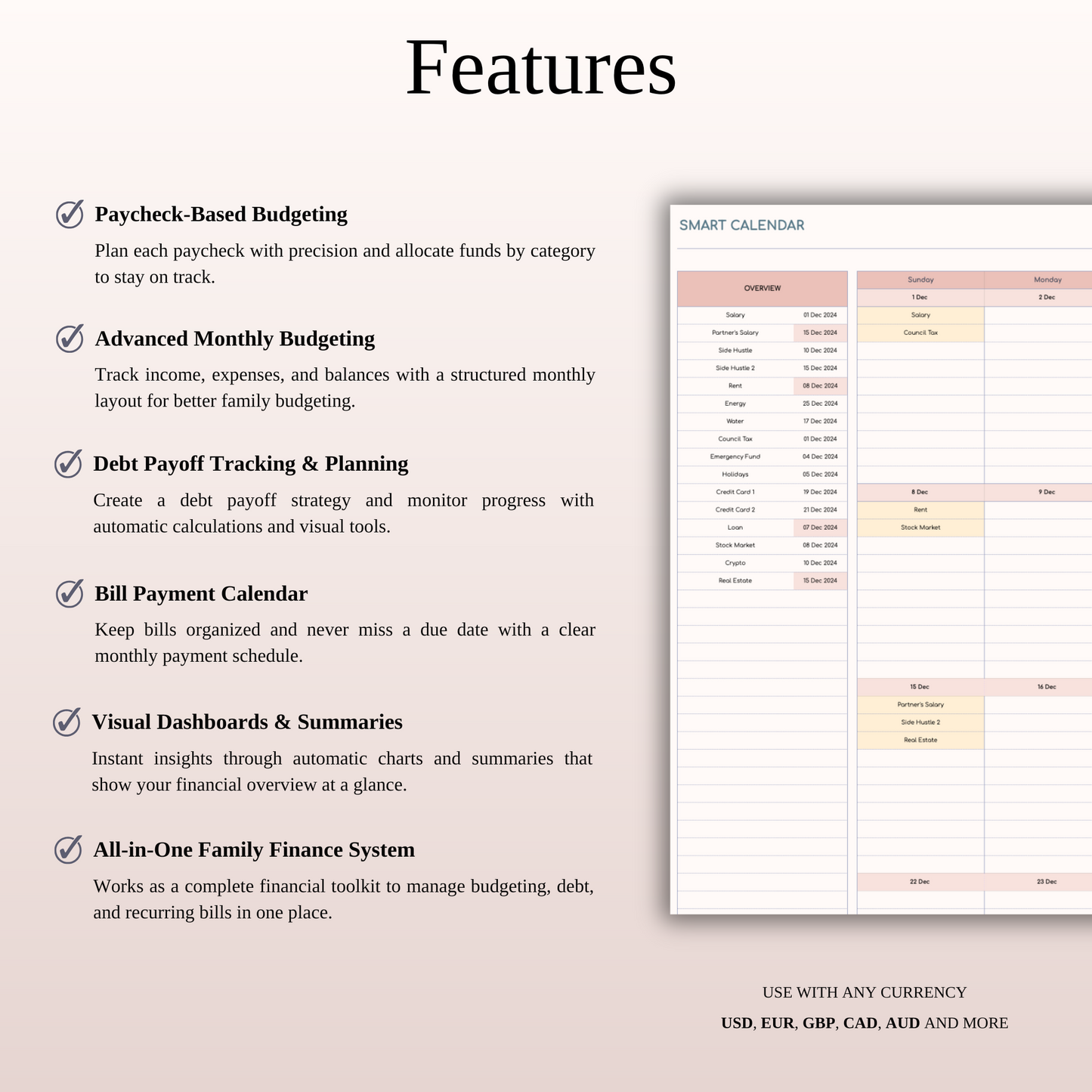 Ultimate Family Organizer Bundle Keyzai
