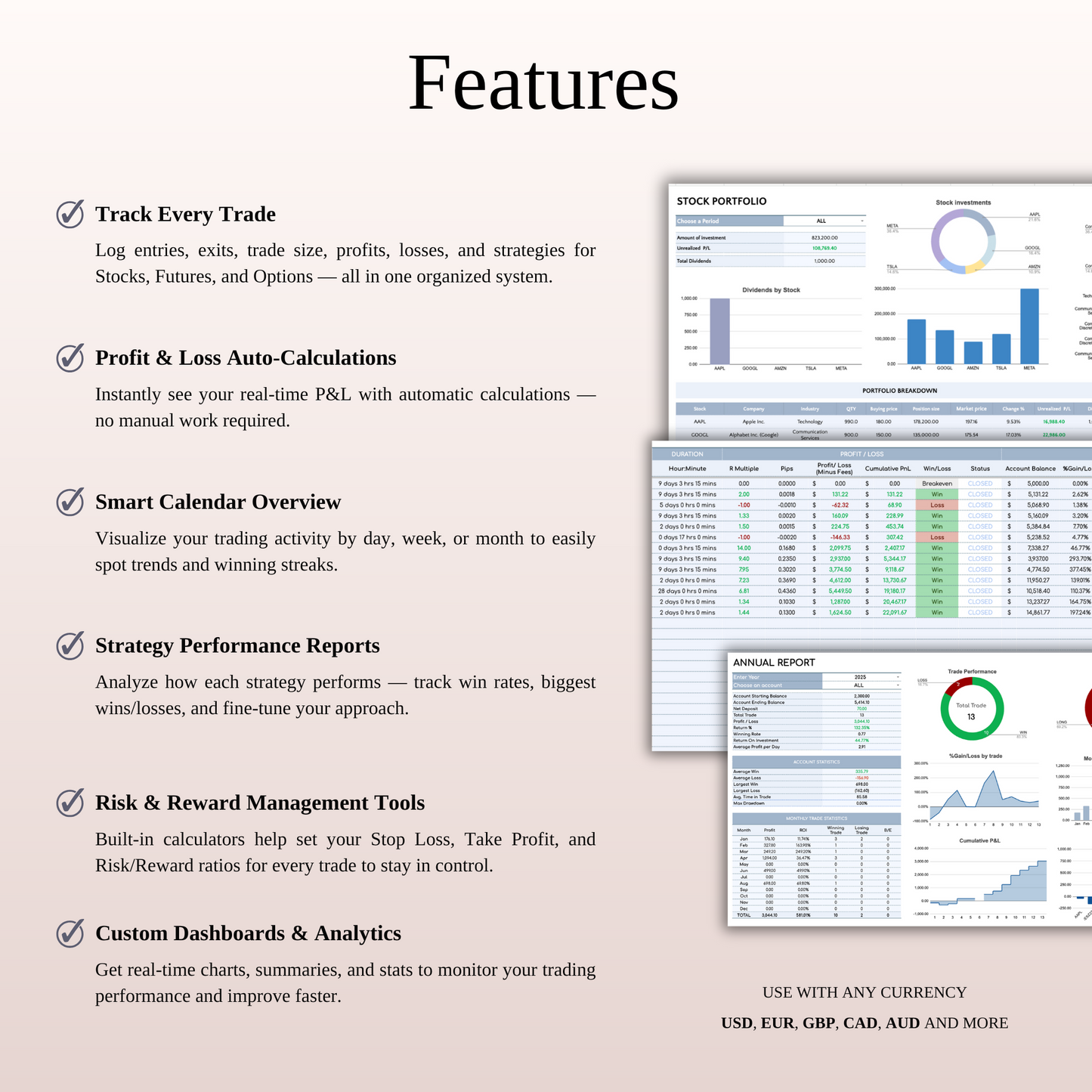 Pro Day Trader’s Tools for Google Sheets & Excel Keyzai