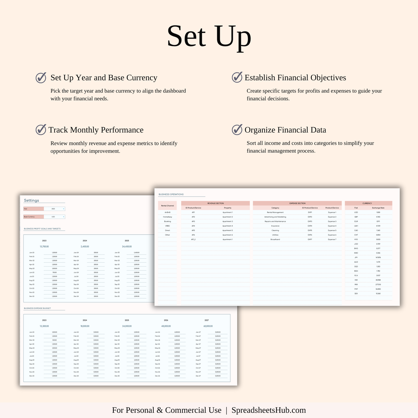 PLR - Zillow Income & Expense Spreadsheet Keyzai
