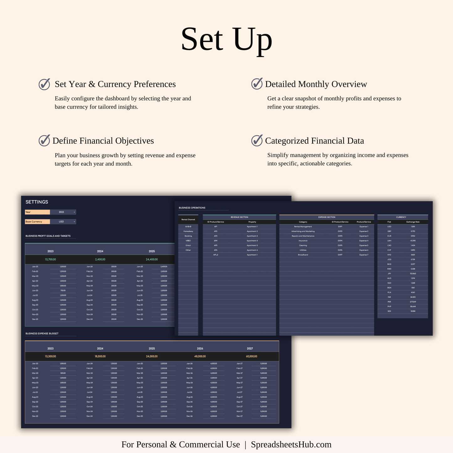 PLR - Ultimate Tool for Host Airbnb (Dark Theme) Keyzai