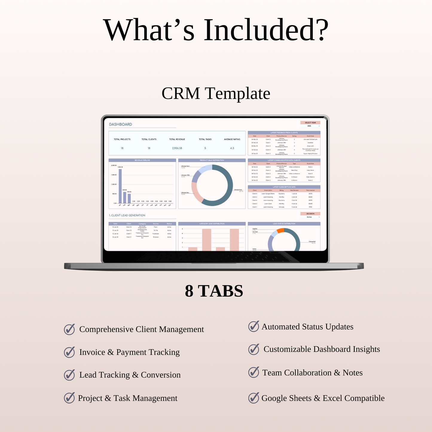 Client Tracker + CRM Keyzai