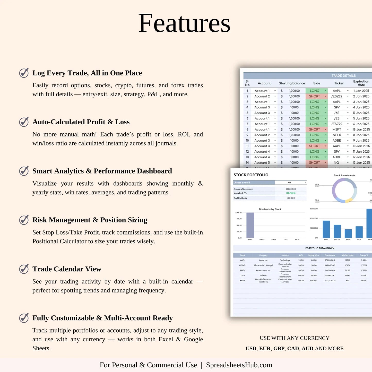 PLR - Ultimate Trading Journal Bundle Keyzai