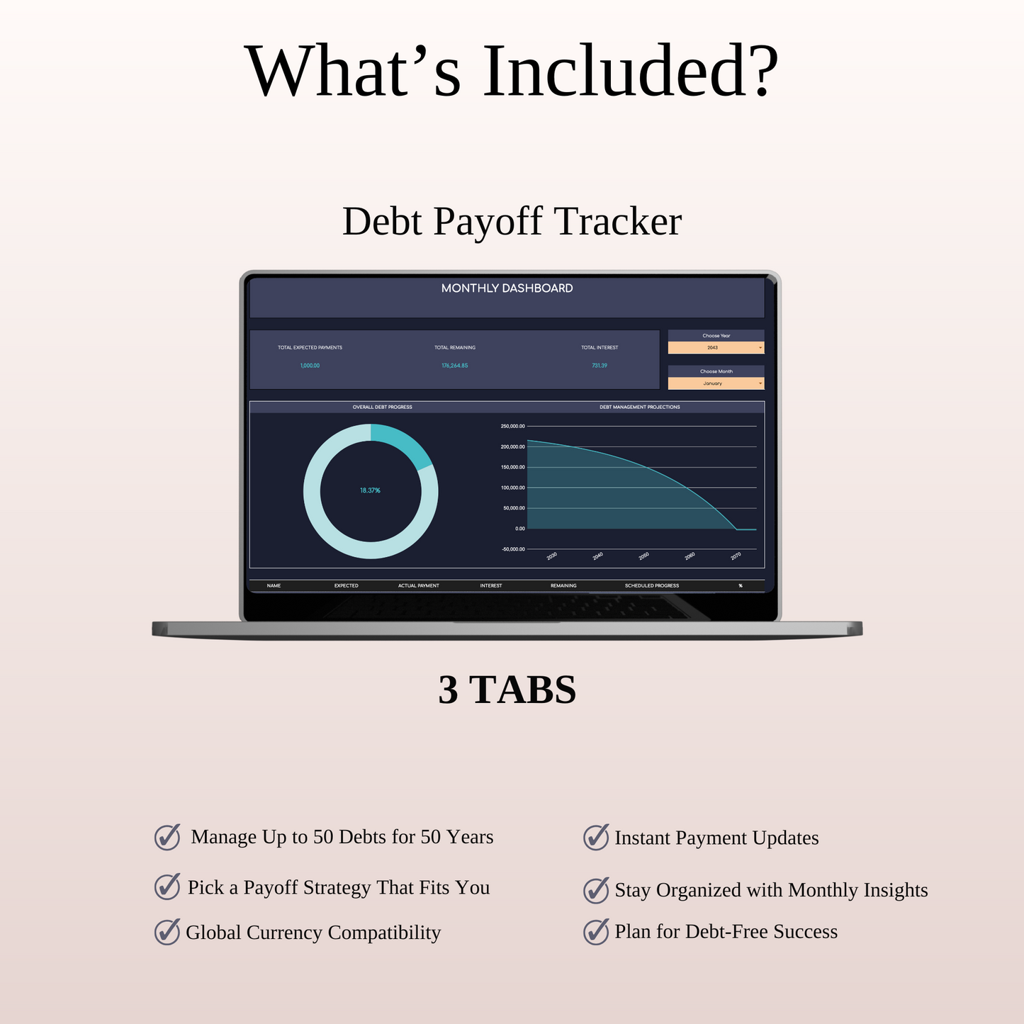 Financial Tools in Dark Theme Keyzai