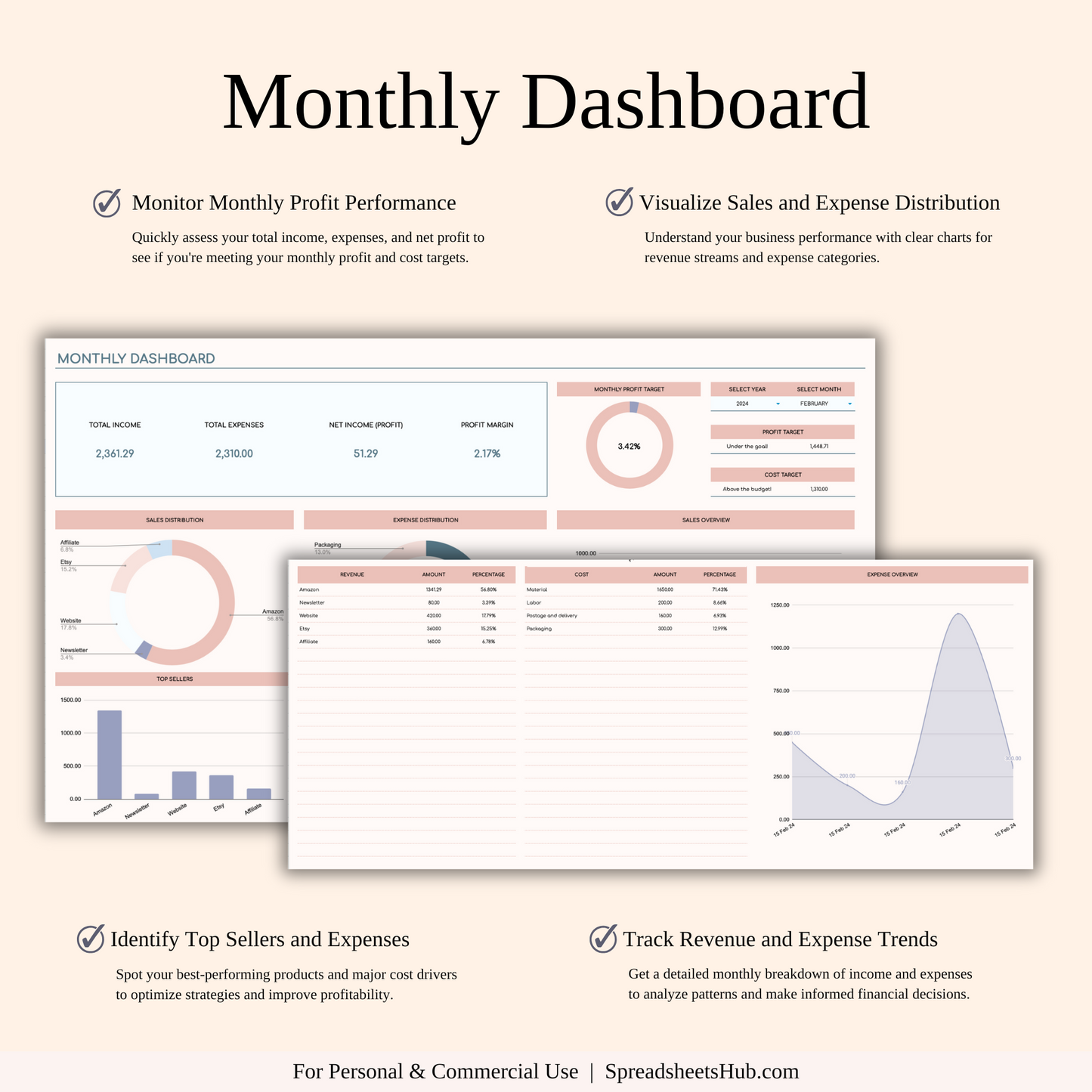 PLR - Small Business Bookkeeping Spreadsheet Keyzai
