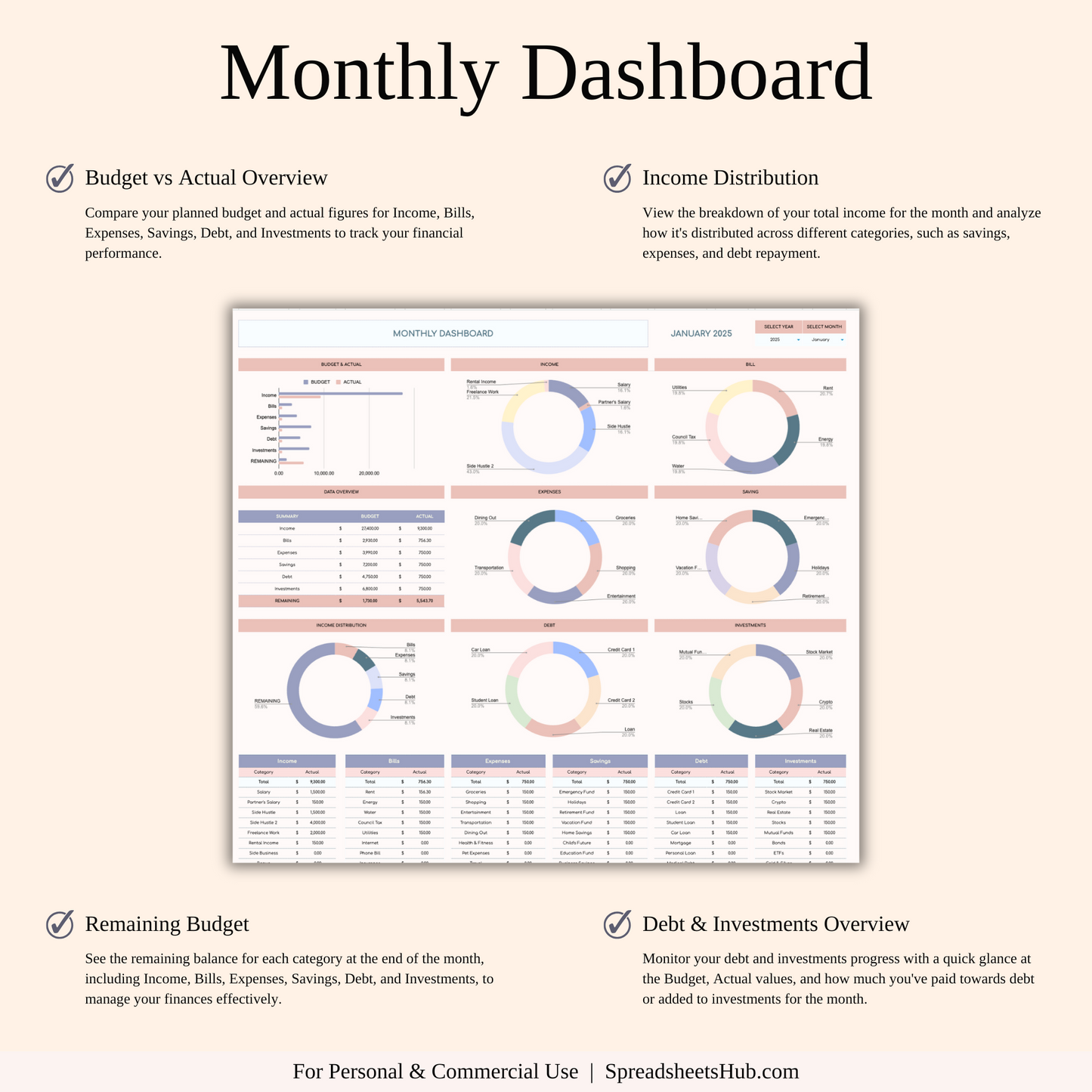 PLR - Income and Expense Tracker Keyzai