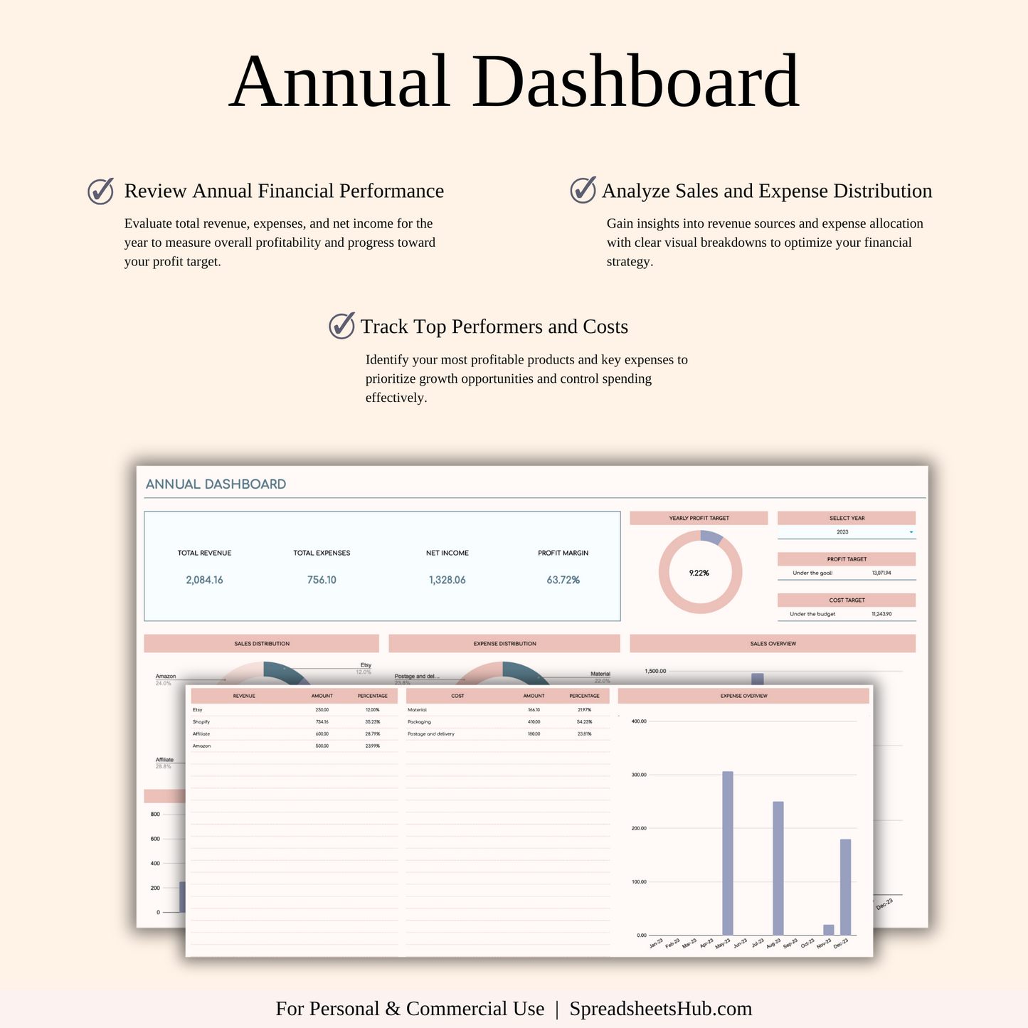 PLR - Small Business Bookkeeping Spreadsheet Keyzai