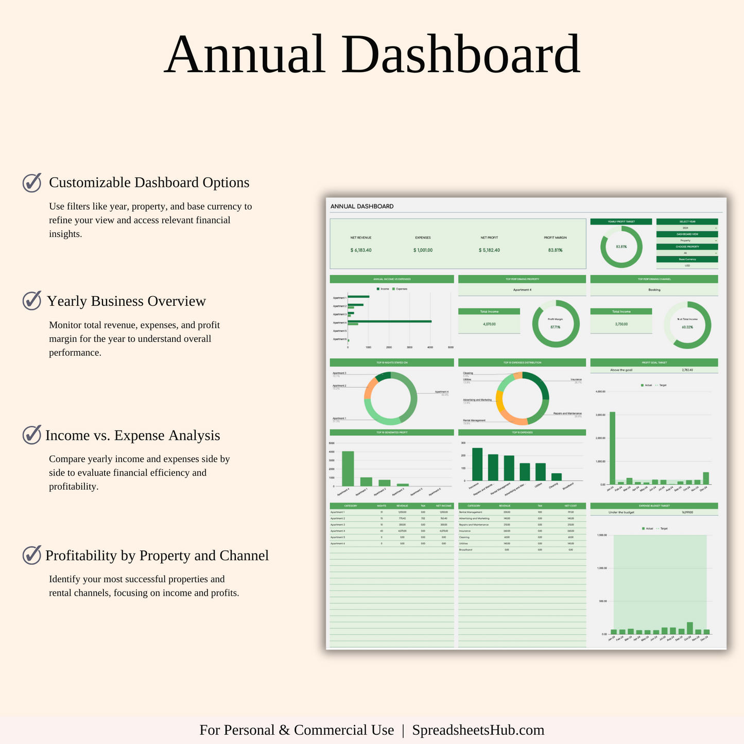 PLR - Zillow Property Management (Green Theme) Keyzai