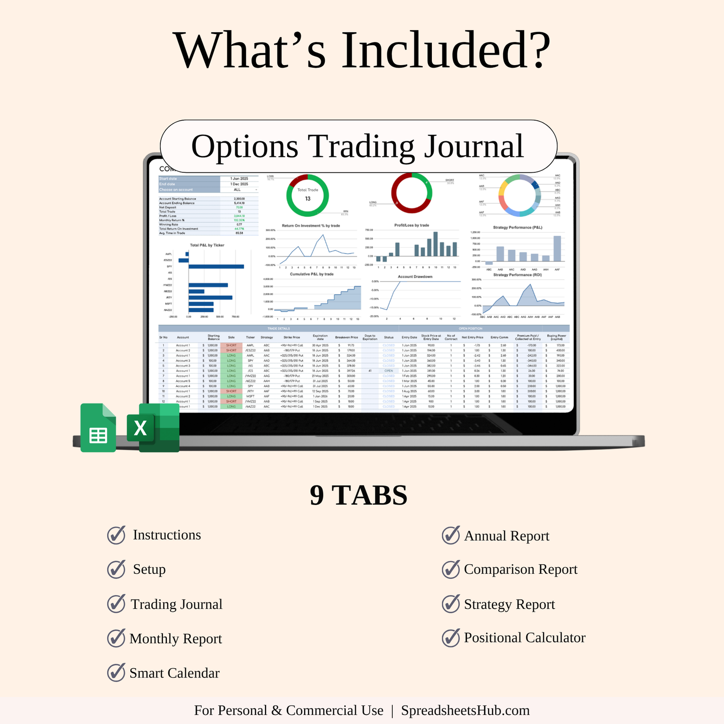 PLR - Ultimate Trading Journal Bundle Keyzai
