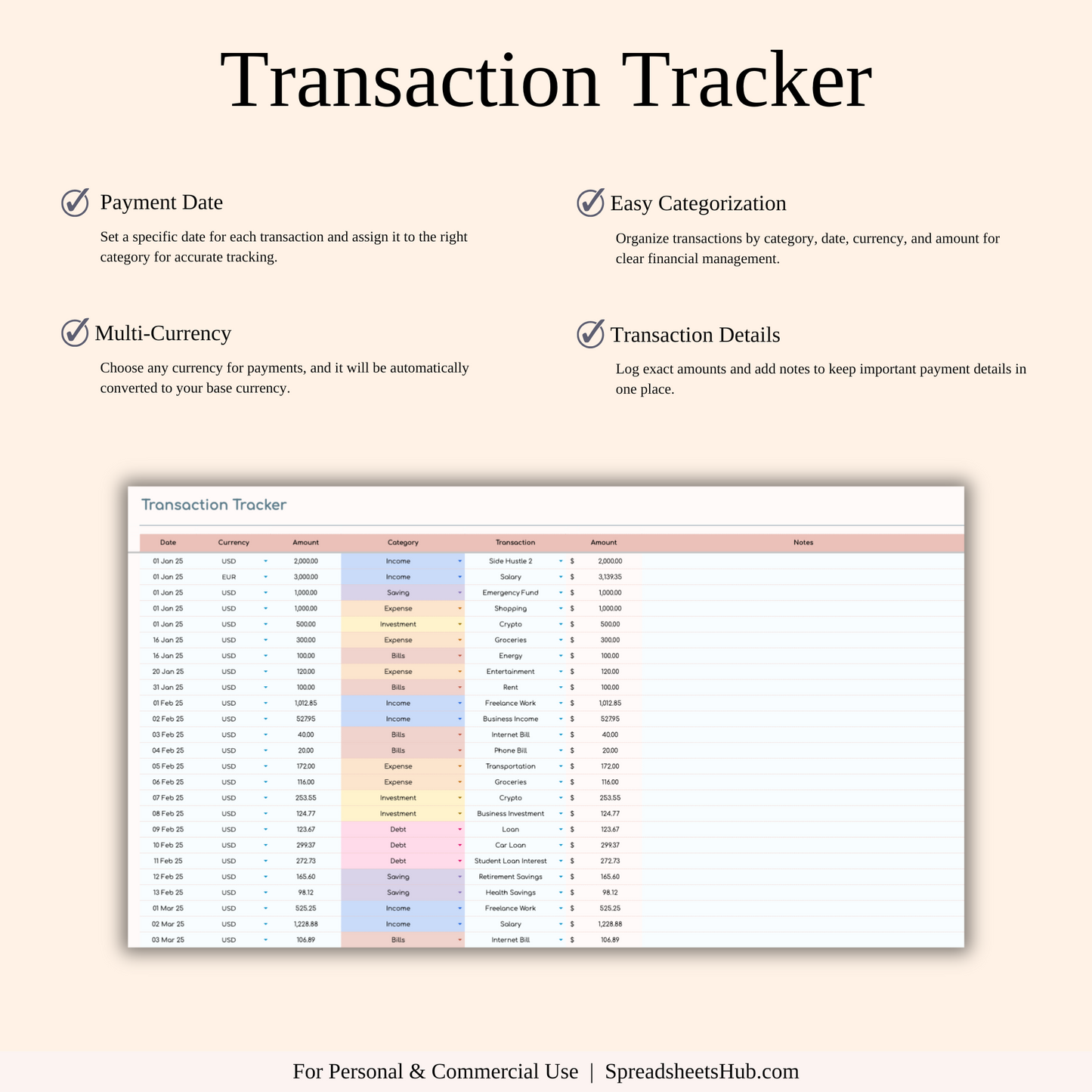 PLR - Ultimate Monthly Budget Spreadsheet Keyzai