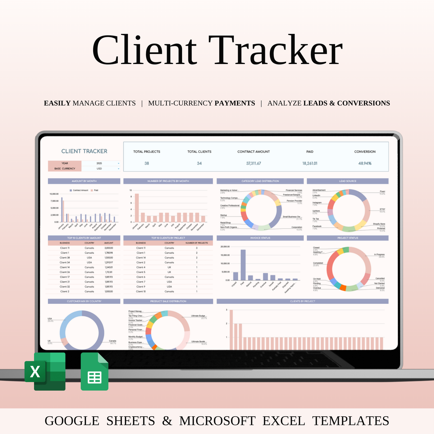 Client Tracker + CRM Keyzai