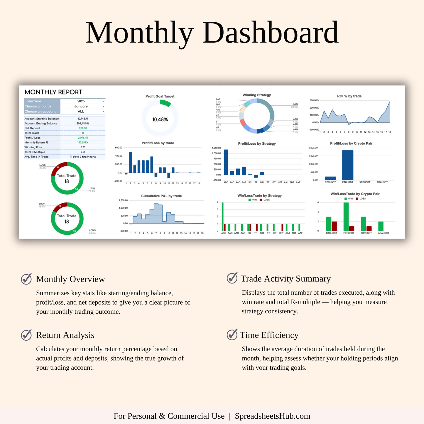 PLR - Crypto Trading Journal Keyzai