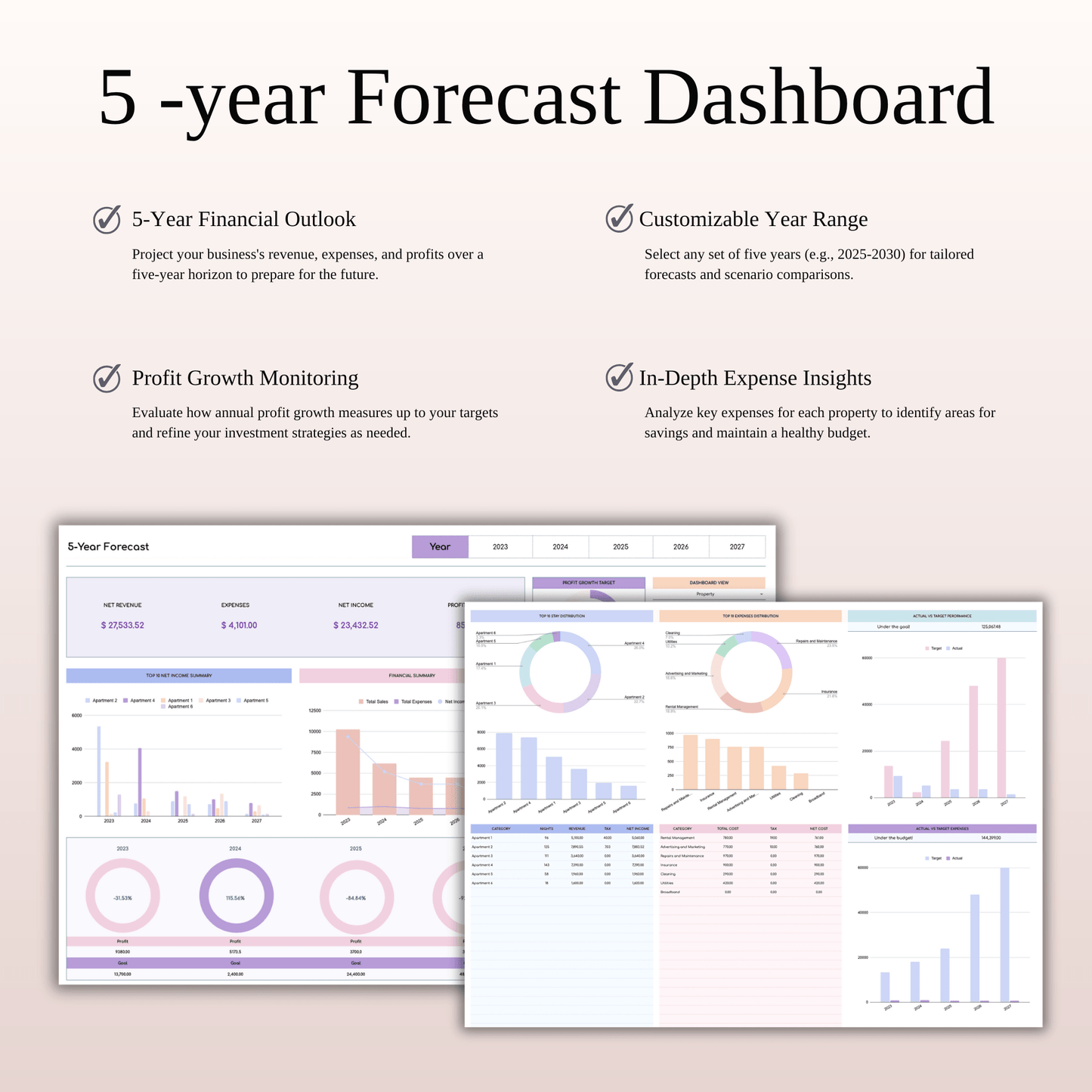 Property Management Tool for Zillow (Rainbow Theme) Keyzai