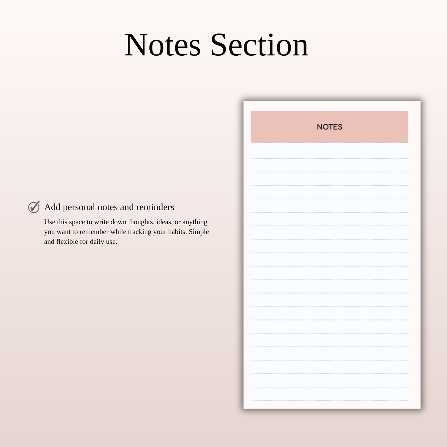 Habit Tracker Spreadsheet for Google Sheets & Excel Keyzai