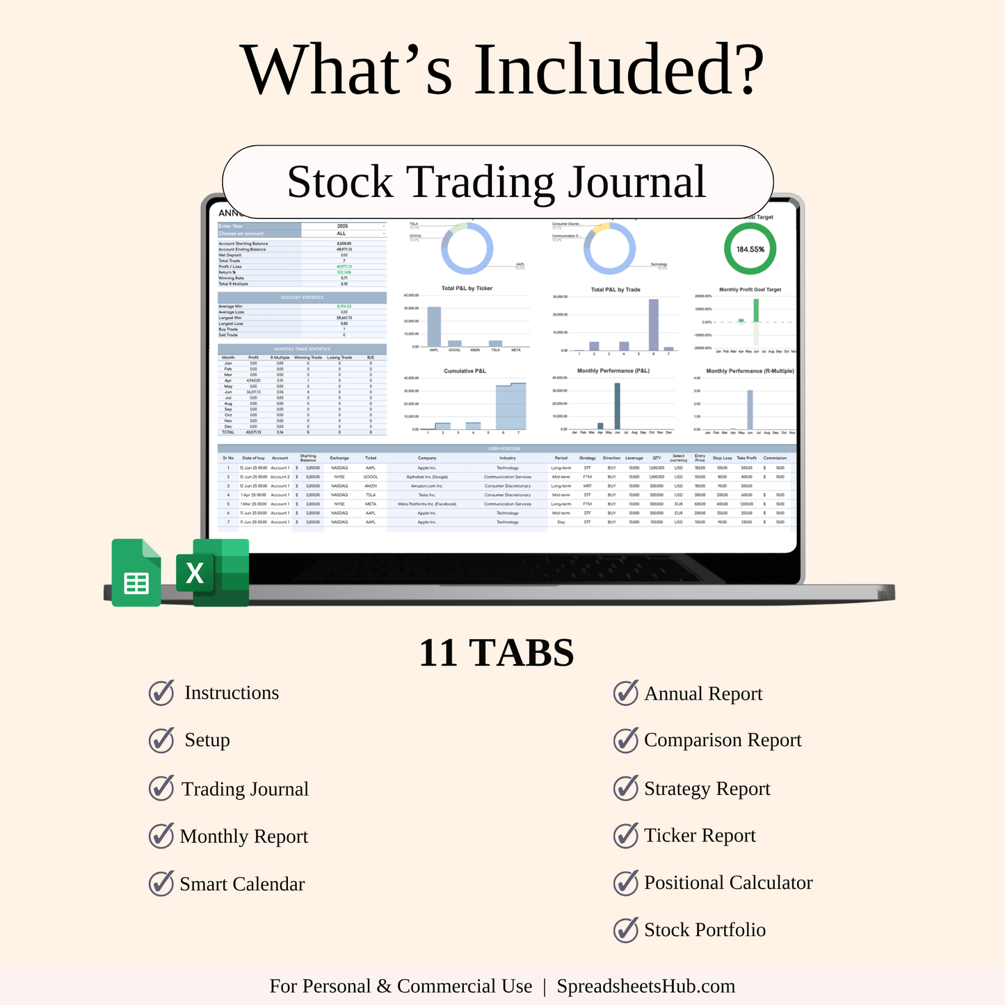 PLR - Ultimate Trading Journal Bundle Keyzai