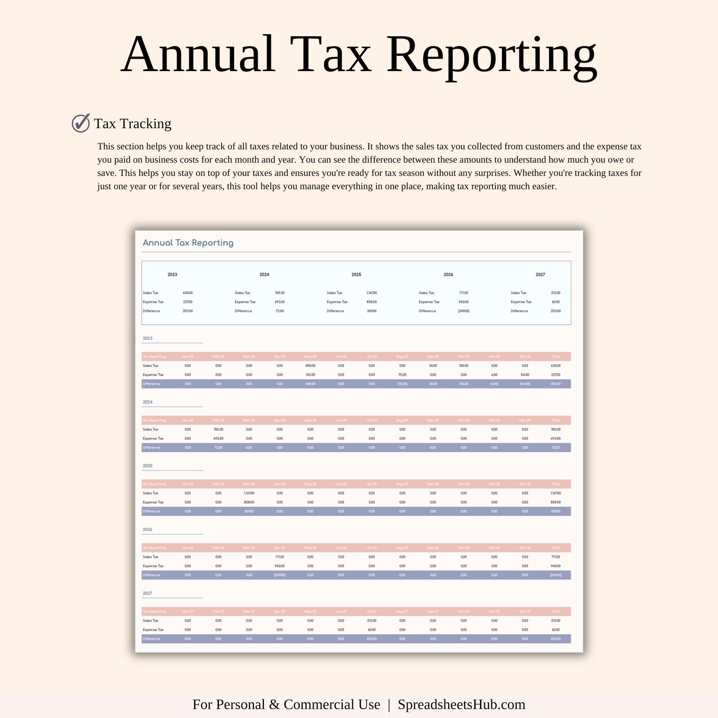 PLR - Small Business Bookkeeping Spreadsheet Keyzai