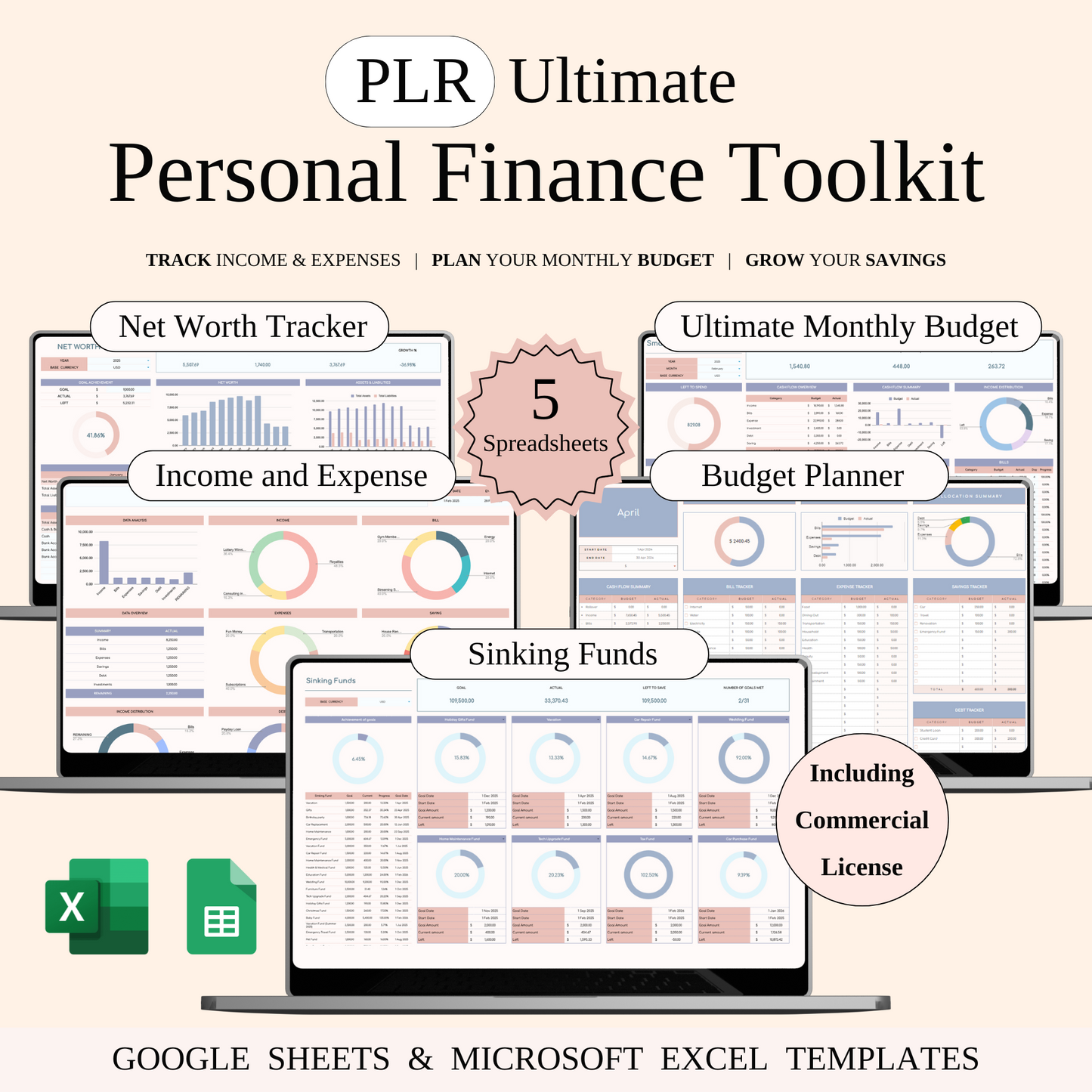 PLR Bundle - Ultimate Personal Finance Toolkit Keyzai