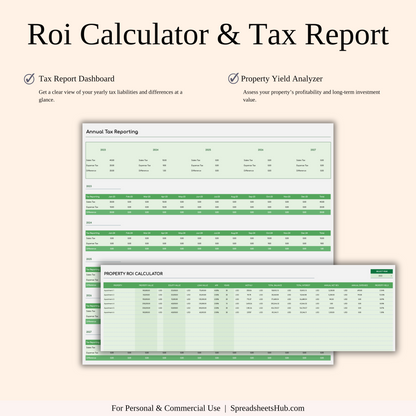 PLR - Airbnb Bookkeeping Spreadsheet Template (Green Theme) Keyzai