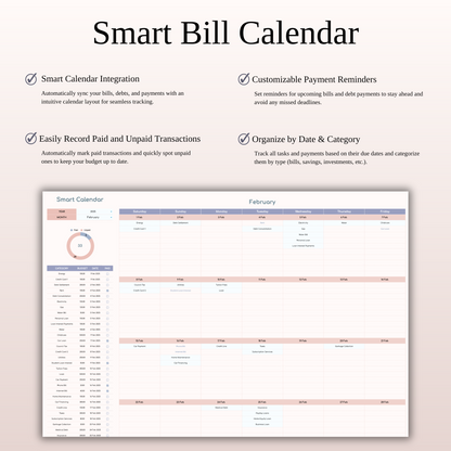 Annual Budget Spreadsheet Template in Excel & Google Sheets Keyzai