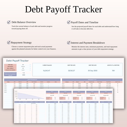Annual 50/30/20 Budget Spreadsheet Template for Excel & Google Sheets Keyzai