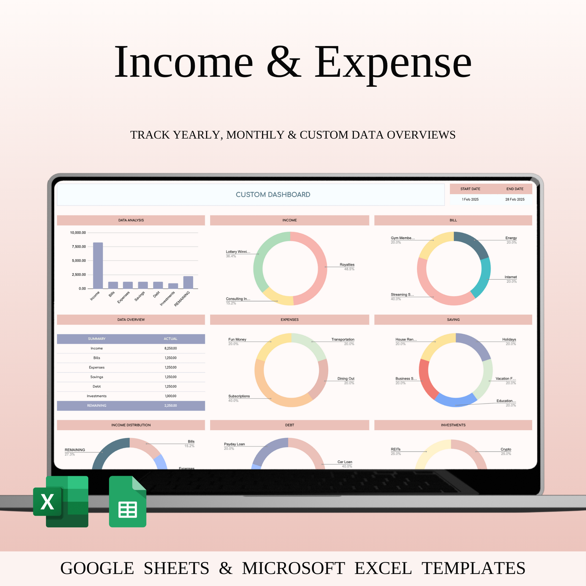 Home & Household Finance Organizers Keyzai