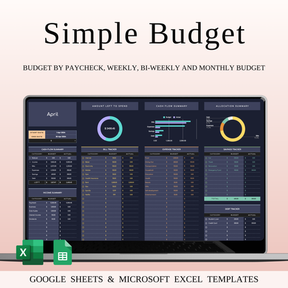 Financial Tools in Dark Theme Keyzai