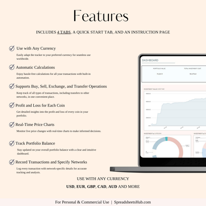 PLR - Cryptocurrency Investment Portfolio Tracker Keyzai