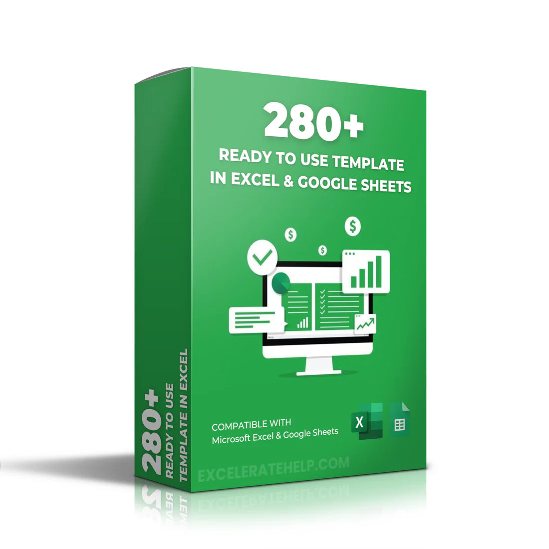 Access to 280+ Ready to Use Excel Templates | Family License ExcelShelf