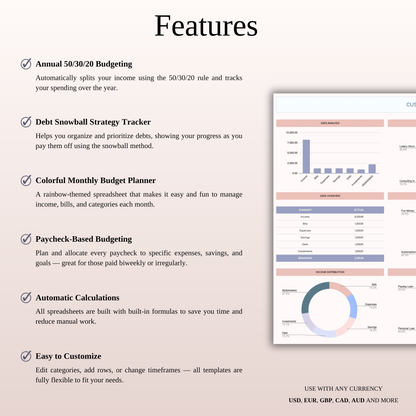 Time-Saving Spreadsheet Bundle Keyzai