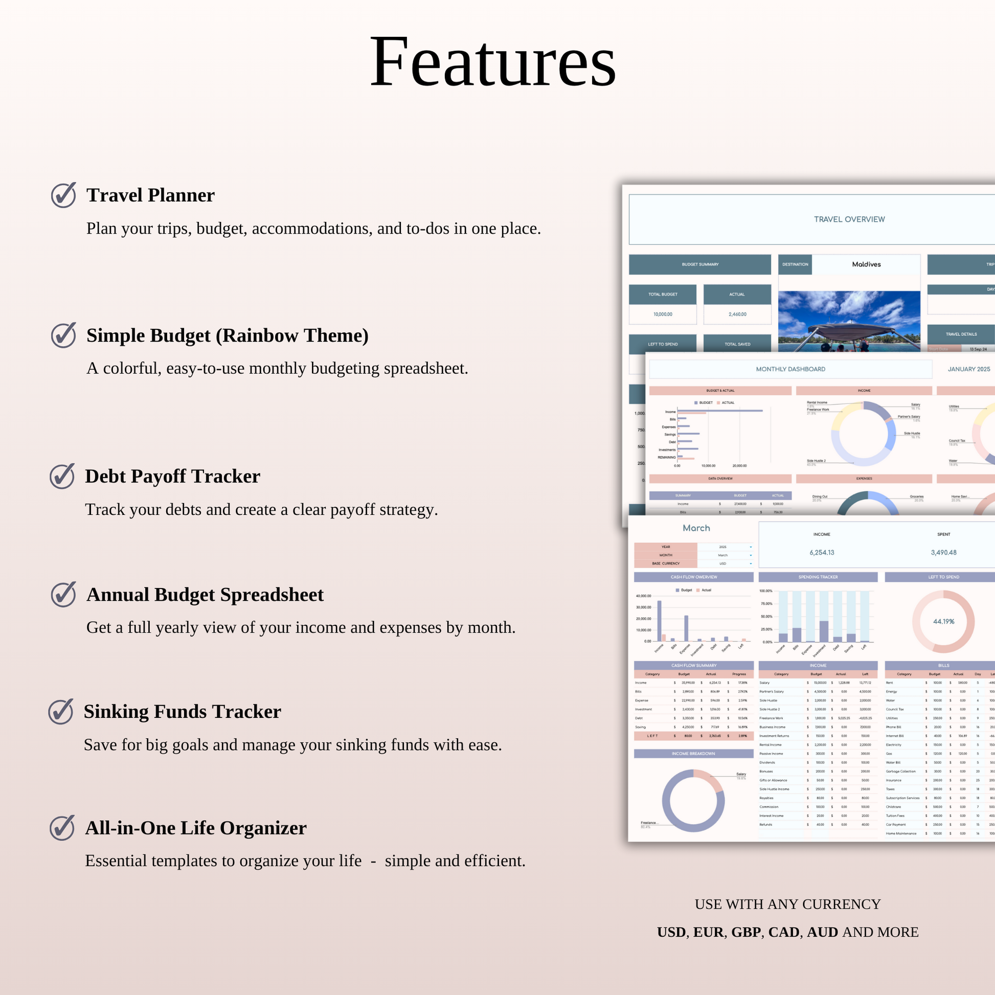 Life Organizer Bundle Keyzai