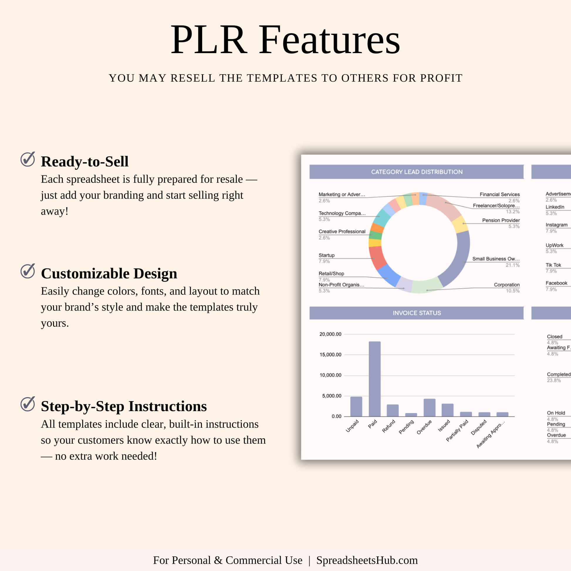 PLR - Client Tracker Spreadsheet Template Keyzai