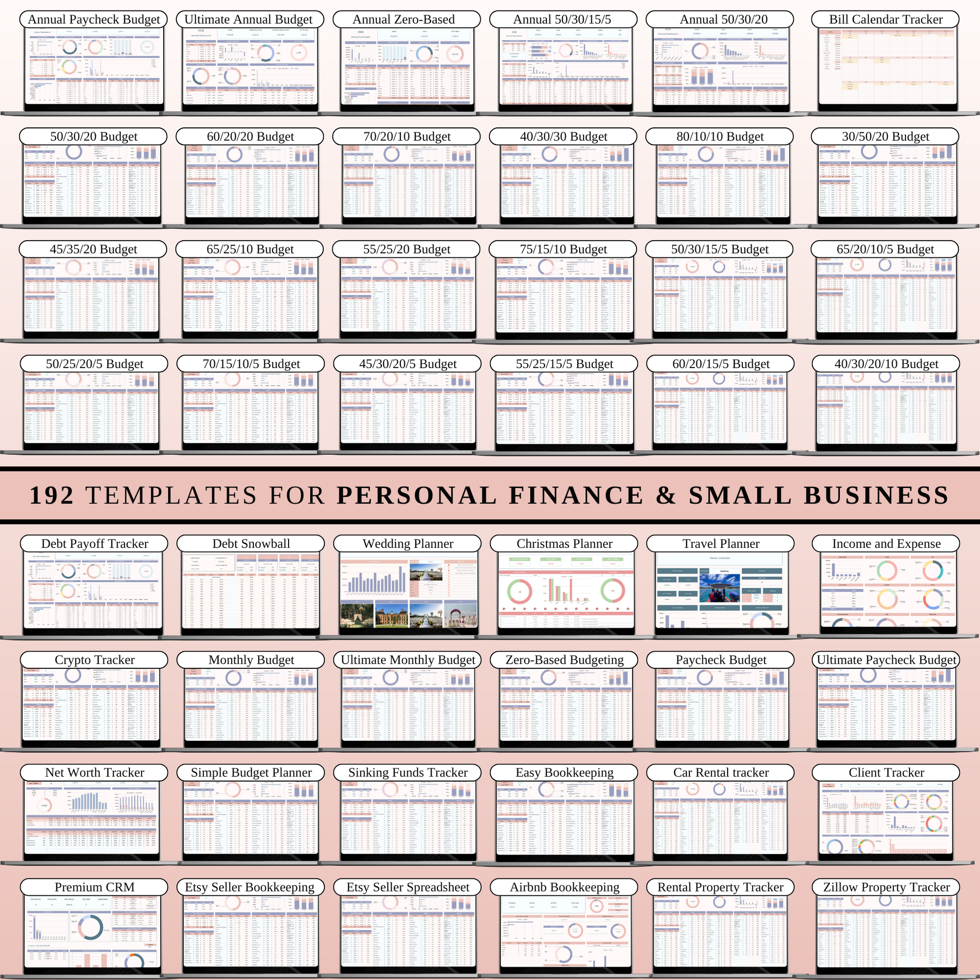 All-in-One Budgeting & Finance Bundle Keyzai
