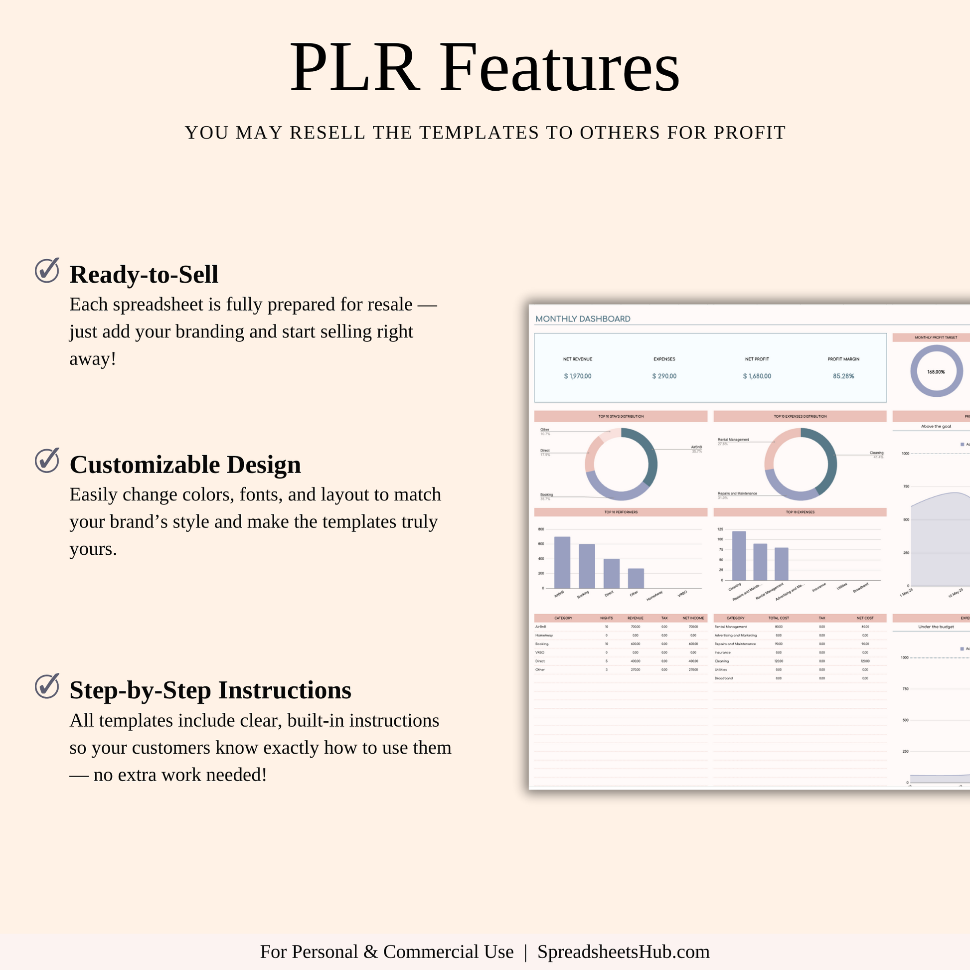 PLR - Zillow Income & Expense Spreadsheet Keyzai