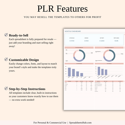 PLR - Airbnb Income and Expense Spreadsheet Keyzai