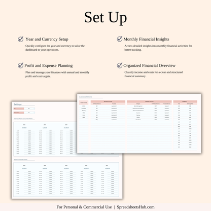 PLR - Airbnb Income and Expense Spreadsheet Keyzai