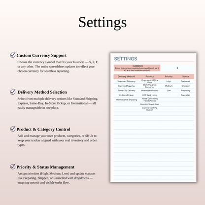 Order Tracker Spreadsheet Template Keyzai
