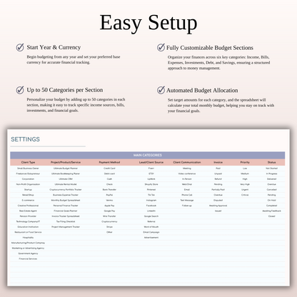 Client Tracker Spreadsheet Template in Excel and Google Sheets Keyzai