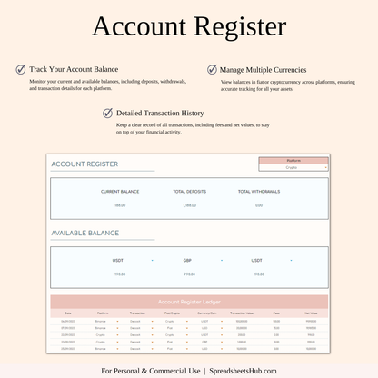 PLR - Cryptocurrency Investment Portfolio Tracker Keyzai