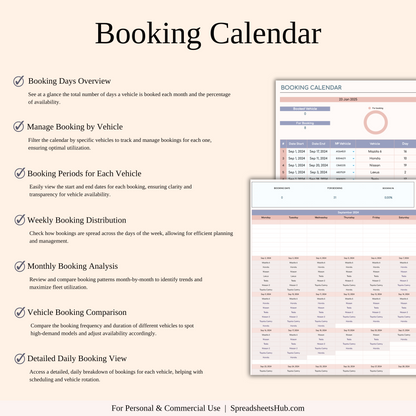 PLR - Car Rental Management & Booking Tracker Keyzai