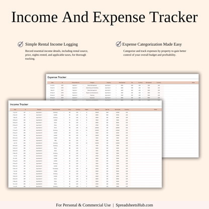 PLR - Rental Property Management Spreadsheet (Elegant Theme) Keyzai