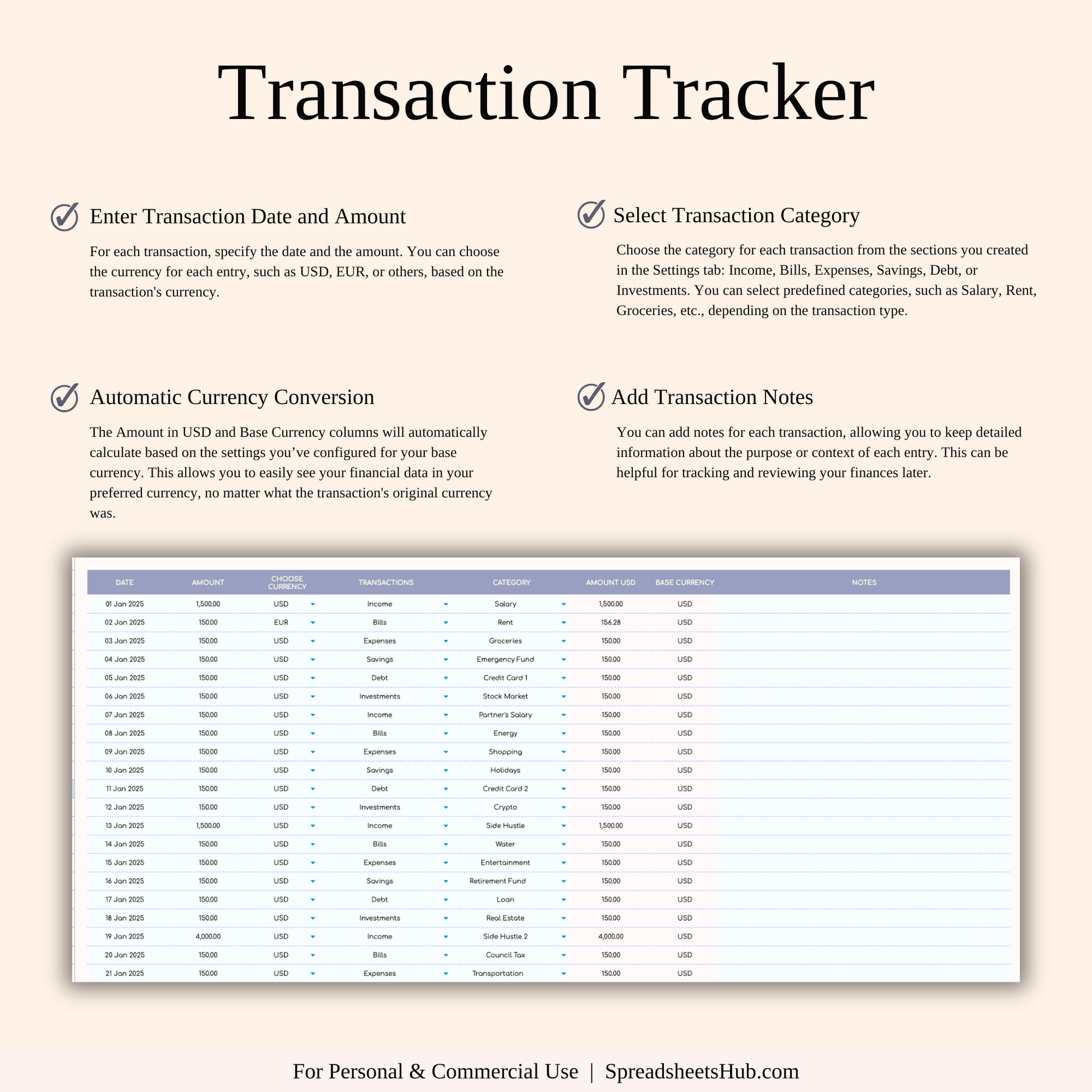 PLR - Income and Expense Tracker Keyzai