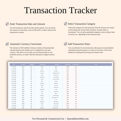 PLR - Income and Expense Tracker Keyzai