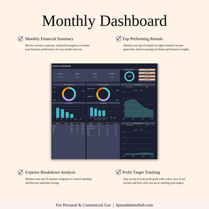 PLR - Zillow Bookkeeping Tracker (Dark Theme) Keyzai