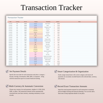 Monthly Budget Spreadsheet Template Excel & Google Sheets Keyzai