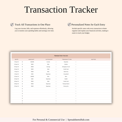 PLR - Easy Budget Planner (Elegant Theme) Keyzai