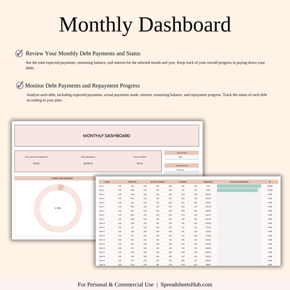 PLR - Debt Payoff Planner & Tracker (Elegant Theme) Keyzai