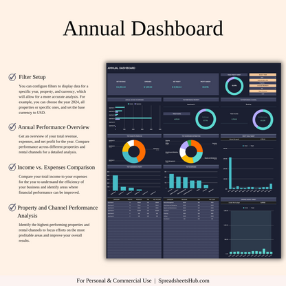 PLR - Ultimate Tool for Host Airbnb (Dark Theme) Keyzai